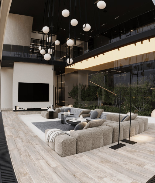 Umbra Apartment by TT Studio rendered at RebusFarm