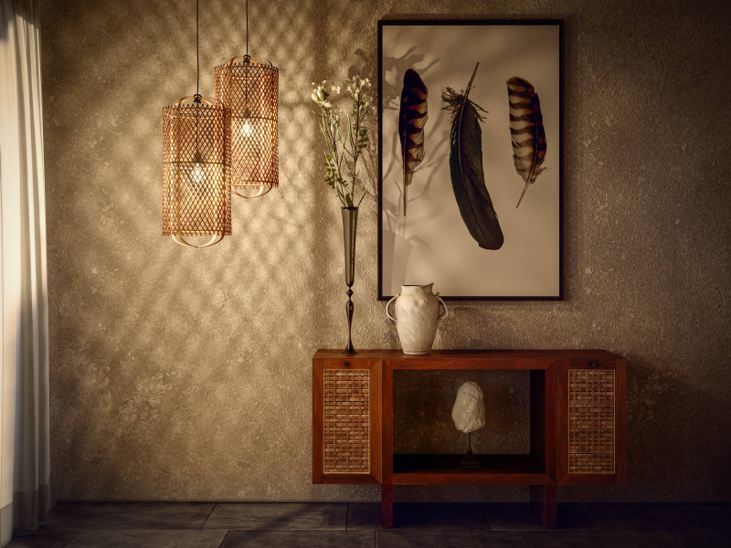 archviz rendering of a hotel room by iPoly Studio