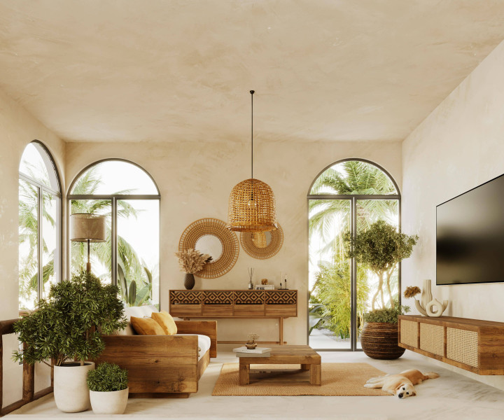 Bhaj house living room