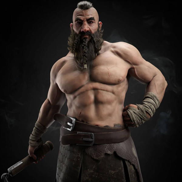 Rendered Dwarf