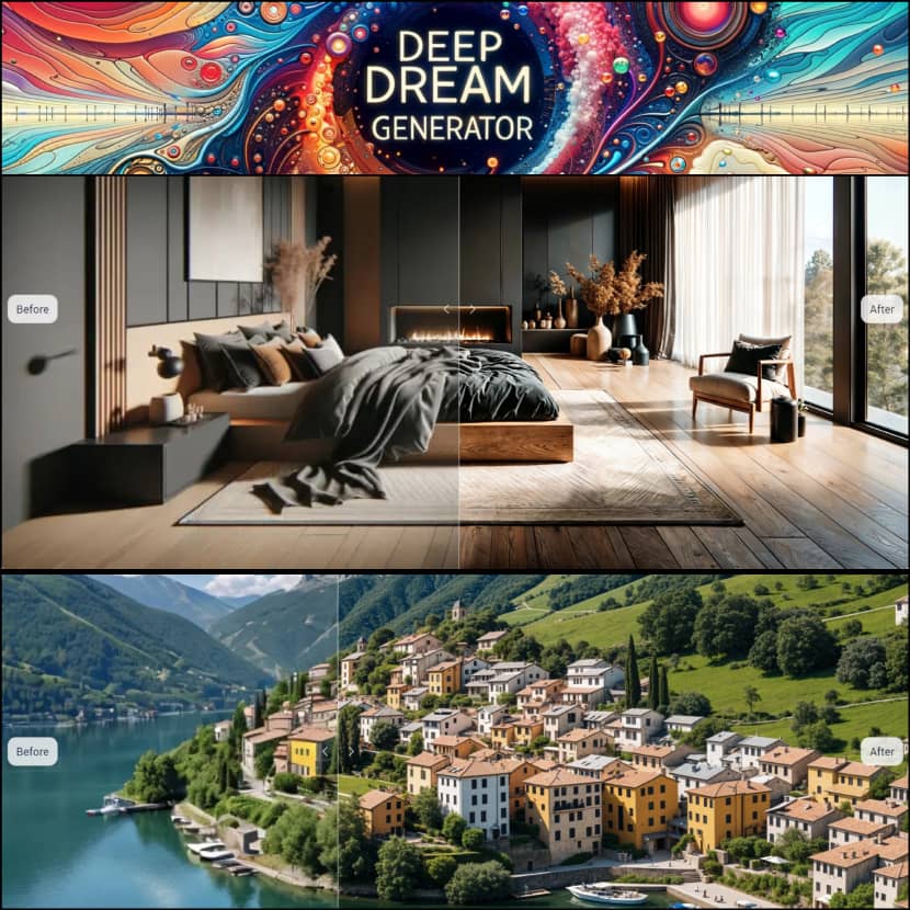 Deep Dream - Free AI Image Upscaler