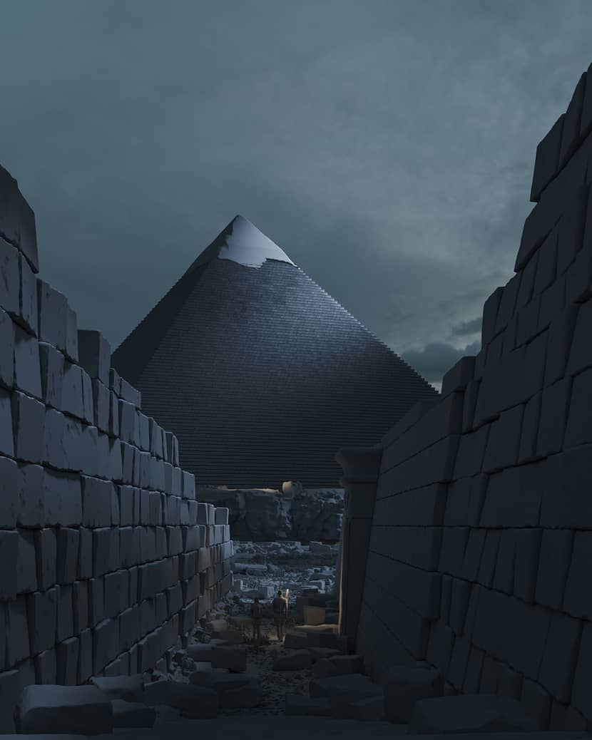 The Making of 'Mystery Of Pyramids' by Eslam Mohamed