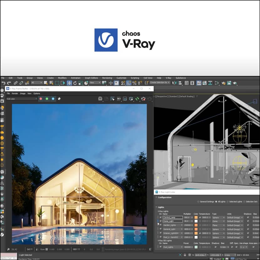 Chaos - Lighting your scenes in V-Ray for 3ds Max